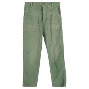 Pre-owned Cotton jeans Ralph Lauren Pre-owned , Green , Dames