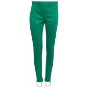 Pre-owned Polyester bottoms Gucci Vintage , Green , Dames