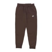 Fleece Joggingbroek Nike , Brown , Heren