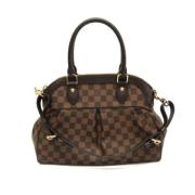 Pre-owned Fabric shoulder-bags Louis Vuitton Vintage , Brown , Dames