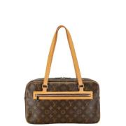 Pre-owned Plastic handbags Louis Vuitton Vintage , Brown , Dames