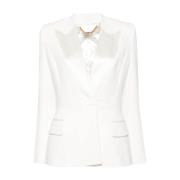 Wit dameskleding Aw24 Elisabetta Franchi , White , Dames