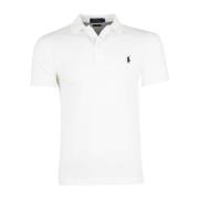 Wit poloshirt korte mouw Ralph Lauren , White , Heren