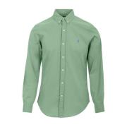 Sportieve Lange Mouw Shirt Ralph Lauren , Green , Heren