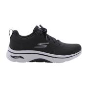 Karamel Sneaker Skechers , Black , Heren