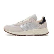 Lux Crystal White Silver Black Trainer Adidas , Multicolor , Heren