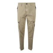 Slim Cargo Broek Stone Island , Beige , Heren