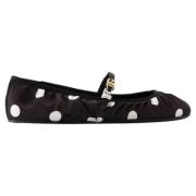 Cotton flats Dolce & Gabbana , Black , Dames