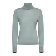 Groene Sweater Collectie Allude , Green , Dames