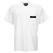 Stijlvolle T-shirts en Polos Versace Jeans Couture , White , Heren