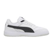 Lage Doublecourt Sneakers Unisex Puma , Gray , Heren