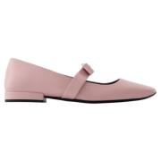 Canvas flats Versace , Pink , Dames