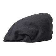 Grijze Katoenen Newsboy Cap Dolce & Gabbana , Gray , Heren