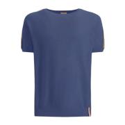 Ronde Hals T-shirt Alviero Martini 1a Classe , Blue , Heren