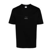 Geborduurd logo t-shirt C.p. Company , Black , Heren