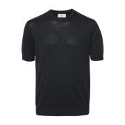 Zwart T-shirt Altea , Black , Heren