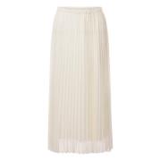 Geplooide Tule Rok Rich & Royal , White , Dames