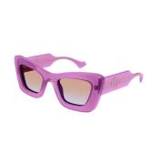 Rood Violet Zonnebril Gg1552S 003 Gucci , Purple , Dames