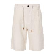 Bermuda Shorts I75 Style Eleventy , Beige , Heren