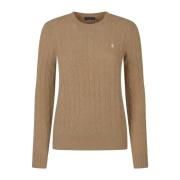 Julianna Long Sleeve Pullover Sweaters Polo Ralph Lauren , Brown , Dam...