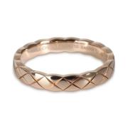 Pre-owned Rose Gold rings Chanel Vintage , Pink , Dames