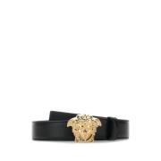 Stijlvolle Riem voor Mannen en Vrouwen Versace , Black , Heren