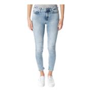 Mid Waist Skinny Fit Jeans Drykorn , Blue , Dames