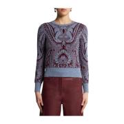 Multi Trui Pullover Etro , Red , Dames