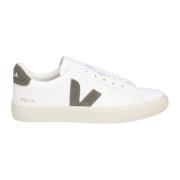 Stijlvolle Khaki Sneakers voor Mannen Veja , White , Heren