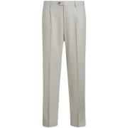 Cropped Pleat Trousers Etro , Gray , Heren