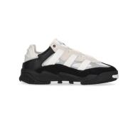 Wolk Lage Sneaker Zwart Zilver Adidas , White , Heren