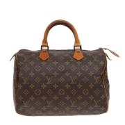 Pre-owned Canvas louis-vuitton-bags Louis Vuitton Vintage , Brown , Da...