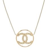 Pre-owned Metal chanel-jewelry Chanel Vintage , Yellow , Dames