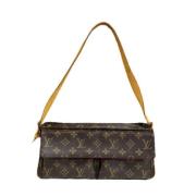 Pre-owned Canvas louis-vuitton-bags Louis Vuitton Vintage , Brown , Da...