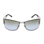 Pre-owned Metal sunglasses Dior Vintage , Black , Dames