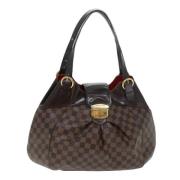 Pre-owned Canvas louis-vuitton-bags Louis Vuitton Vintage , Brown , Da...