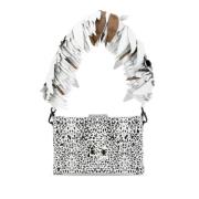 Pre-owned Fabric shoulder-bags Louis Vuitton Vintage , White , Dames