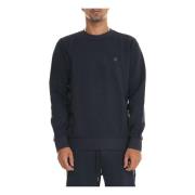 Sweatshirt met geborduurd logo Boss , Blue , Heren