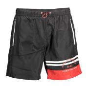 Heren Zwemshorts Zwart Karl Lagerfeld , Black , Heren