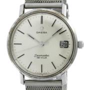 Pre-owned Stainless Steel watches Omega Vintage , Gray , Heren