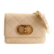 Stijlvolle Crossbody Handtas Twinset , Beige , Dames