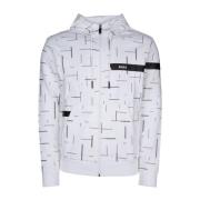 Stijlvolle Sweater voor Mannen en Vrouwen Boss , White , Heren