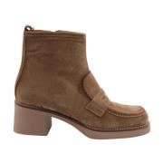 Stijlvolle Enkellaars Hrolf Ctwlk. , Brown , Dames