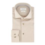 Beige Business Overhemd Profuomo , Beige , Heren