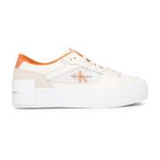 Stijlvolle Sneakers voor Trendy Look Calvin Klein , White , Dames