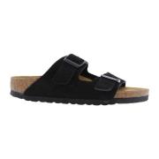 Comfortabele Knopen Slipper voor Dagelijks Gebruik Birkenstock , Black...