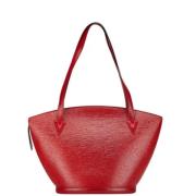 Pre-owned Leather louis-vuitton-bags Louis Vuitton Vintage , Red , Dam...