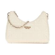 Gewatteerde Schoudertas Assia Guess , Gray , Dames