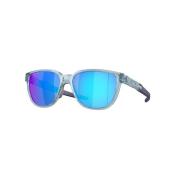 Stonewash Transparante Zonnebril met Prizm Saffier Lens Oakley , Blue ...