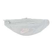 Heritage Waistpack Light Silver/Phantom Nike , White , Heren